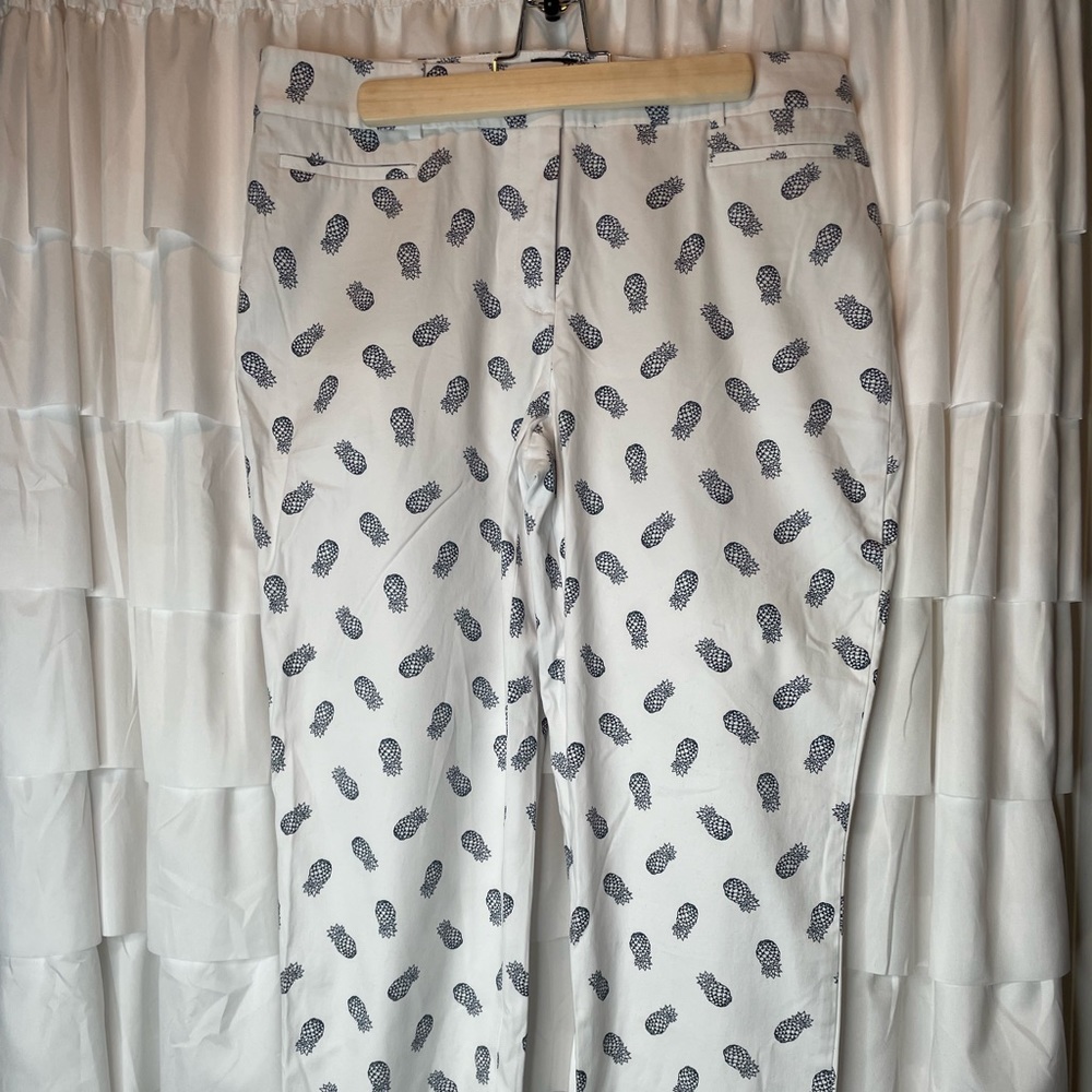 Talbots Pineapple Pants